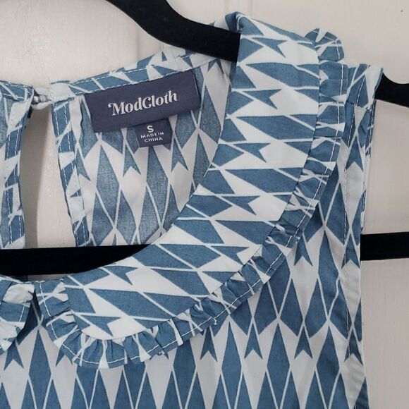 Modcloth Peter Pan Collar Tank - Picture 4 of 9